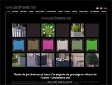 Tablet Screenshot of jardinieres.net